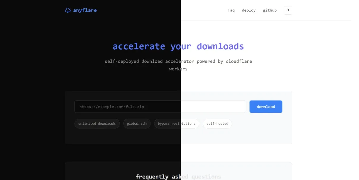 Anyflare preview